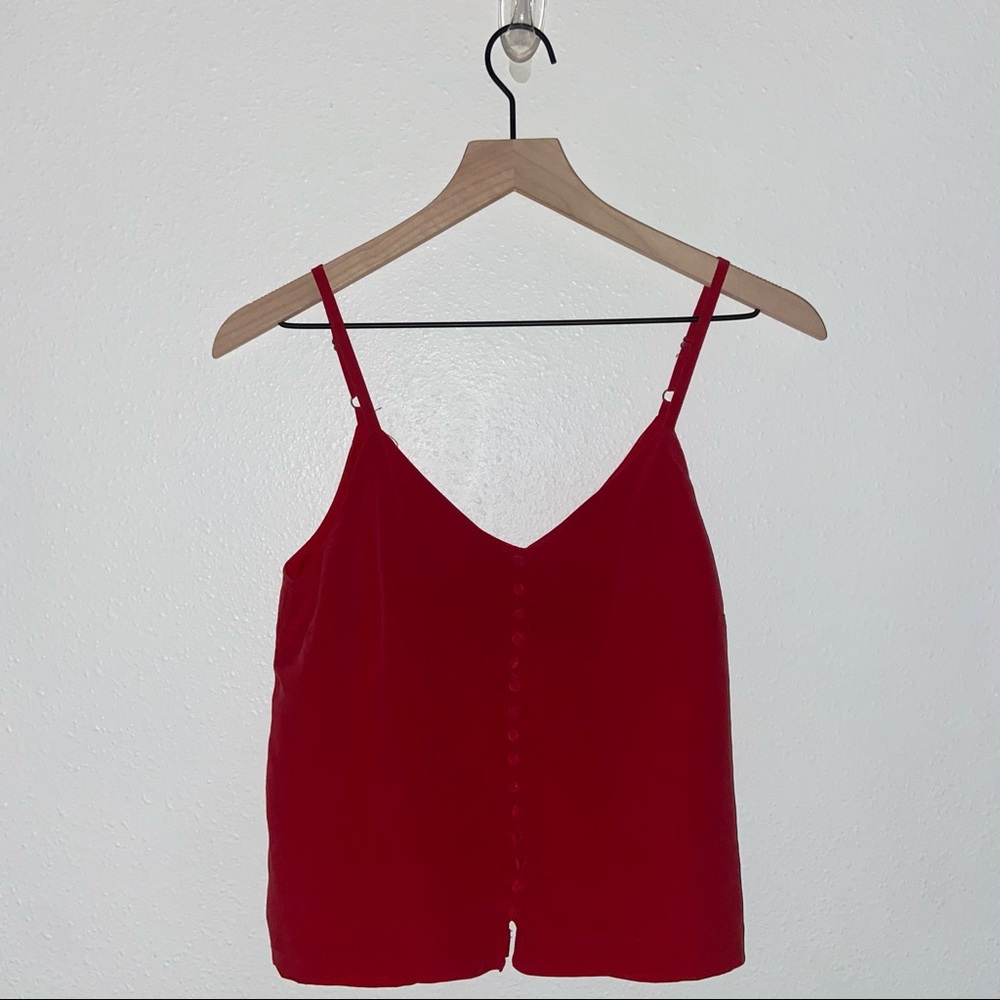 madewell satin button up